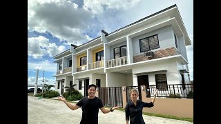 BONGGANG TOWHOUSE Siera Model Unit Trece Martires Cavite 14kmo lang [upl. by Jp]