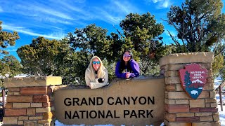 Hiking the Grand Canyon in WINTER Heres What Happened [upl. by Arst]