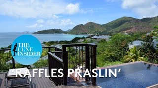 Raffles Praslin Seychelles  Panoramic Villa by The Luxe Insider [upl. by Lahcar695]