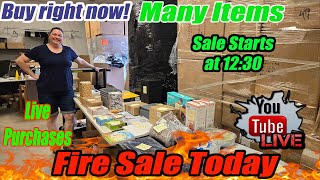 Live Fire sale amazing items at a discount price check it out [upl. by Thirzia]