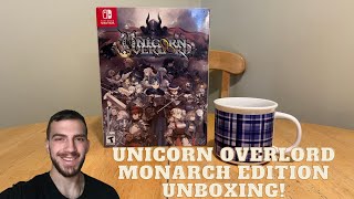 Unicorn Overlord Monarch Edition Unboxing [upl. by Llirpa]