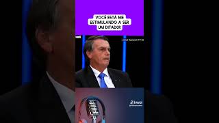 Entrevista com o Bolsonaro na última eleição presidencial do Brasil na TV Globo shorts [upl. by Tomkins582]