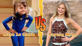 Maya Le Clark VS Payton Myler Transformation 👑 New Stars From Baby To 2024 [upl. by Olenolin]