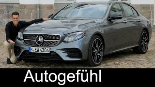 MercedesAMG E43 FULL REVIEW test driven V6 400 hp EClass EKlasse sedan Limousine [upl. by Lupien]