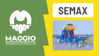 SEMAX  2  Seminatrice pneumatica ad alta precisione di distribuzione  Maggio SRL [upl. by Otipaga]