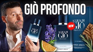 NEW ARMANI Acqua di Gio Profondo eau de parfum 2024 REVIEW 🌊☀️ [upl. by Urbani]