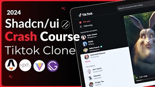 Shadcn ui Crash Course ReactjsNextjs 14 UI Components Everyones Using [upl. by Elime]