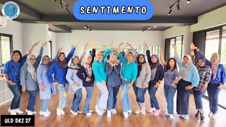 SENTIMENTO  Line Dance  Jun Andrizal INA  June 2024 [upl. by Hestia141]