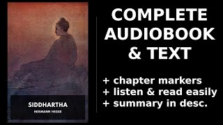 Siddhartha 🔥 By Hermann Hesse FULL Audiobook [upl. by Alenairam518]