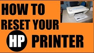 How to RESET ANY hp printer [upl. by Assyl625]