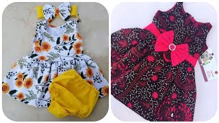 HOW TO MAKE A SIMPLE GATHERED ANKARA BABY GIRLS DRESS FOR 23 MONTHS OLD gathers gathersdress [upl. by Rumney]