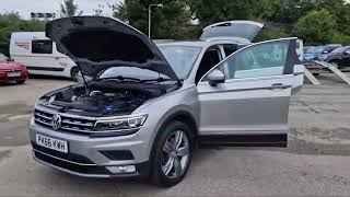 Volkswagen Tiguan 20 TDI BlueMotion Tech SEL DSG 4Motion Euro 6 ss 5dr [upl. by Davine]