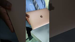 Unboxing the MacBook Air M1 in stunning Gold color [upl. by Eiralam496]