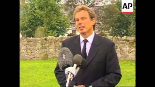 UK  Tony Blair speaks of Dianas death [upl. by Mayrim]