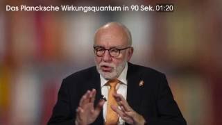 Ernst Peter Fischer Das Plancksche Wirkungsquantum in 90 Sekunden [upl. by Uv]