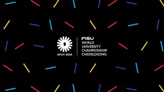 FISU Cheerleading Split  Recap [upl. by Akemahc633]