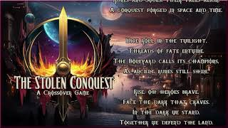 The Stolen Conquest Theme  Crossover Song Pathfinder 1st Ed RPG [upl. by Mccallion]