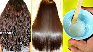 My Friend Told Me a Secret To Straighten Hair Permanently At Home Better Than Keratin Or Rebonding [upl. by Asert333]