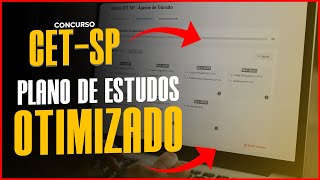 Concurso CET SP 2023 Plano de Estudos Otimizado  Agente de Trânsito [upl. by Nod]