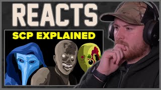 Royal Marine Reacts To The SCP Foundation  EXPLAINED by the infographics show [upl. by Namad]