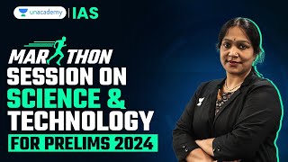 Marathon Science amp Technology for UPSC CSE Prelims 2024  By Hima Bindu [upl. by Fonda]