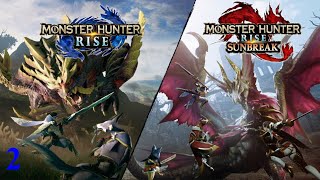 Monster Hunter Rise  Directo 2 Misiones de nivel 3 allá vamos [upl. by Mulac668]