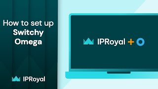 How To Setup SwitchyOmega With IPRoyal Residential Proxies  Quick Guide [upl. by Klusek]