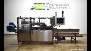 Used BarryWehmiller Thiele Technologies Model F4420 Case Erector  Stock  71817013 [upl. by Fritts543]