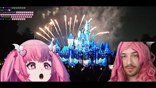 Ironmouse and Connor go to Disneyland All rides and special moments [upl. by Malinda]