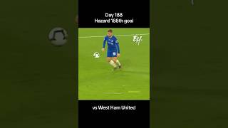 Day 188 Hazard 188th goal vs West Ham United [upl. by Naujed957]