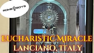 Eucharistic Miracle in Lanciano Italy [upl. by Ennairol781]