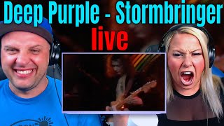 First time Hearing Deep Purple  Stormbringer live 1975 THE WOLF HUNTERZ REACTIONS [upl. by Eseer]