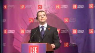 A Lecture by President Dmitry Anatolyevich Medvedev in English [upl. by Bywoods]