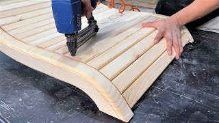 Woodworking Products  Build A New Rocking Chair Relaxing Chair [upl. by Eittah]