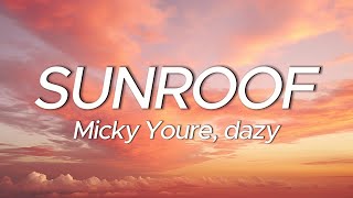 Nicky Youre dazy  Sunroof Lyrics [upl. by Suoivatnod]