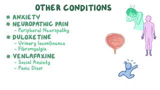 Serotonin Norepinephrine reuptake inhibitors SNRIs serotonin syndrome pharmacology OSMOSIS 🔥 [upl. by Allene529]