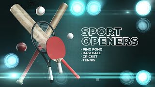 Sport Openers Premiere Pro Templates [upl. by Asiuol]