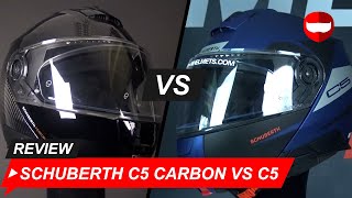 Schuberth C5 Carbon vs C5  ChampionHelmetscom [upl. by Suanne]