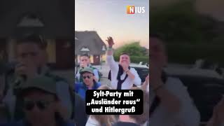 SyltParty mit „Ausländer raus“ und Hitlergruß nius sylt pony stimmedermehrheit [upl. by Gnuy]