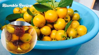 How to preserve Honey calamansi limes [upl. by Berget550]