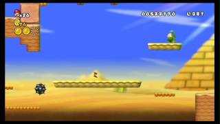 New Super Mario Bros Wii 100 Walkthrough Part 3  World 2 21 22 23 2T All Star Coins [upl. by Backler900]