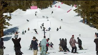 45 Skiers vs 1 Terrain Park [upl. by Caryl551]