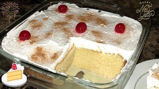 COMO HACER UN PASTEL TRES LECHES TRADICIONAL QUE RICO Y FACIL [upl. by Nagram]