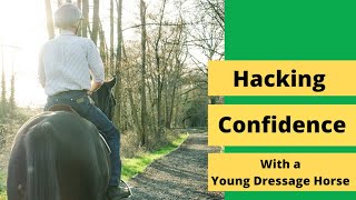 Developing Hacking Confidence with Young Dressage Horse  Your Horsemanship TV [upl. by Letty]