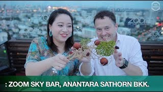 Anantara Sathorn Bangkok Hotel  Zoom Rooftop Bar and Restaurant Review [upl. by Mcnully]