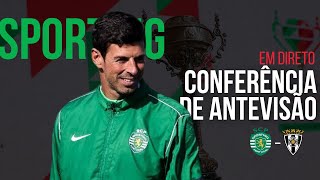 🔴 EM DIRETO  CONFERÊNCIA DE ANTEVISÃO  SPORTING  AMARANTE [upl. by Ynattir]