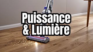 Découvrez Dreame U10 Aspirateur Sans Fil  Aspirateur Puissant avec Phares LED [upl. by Sibell]