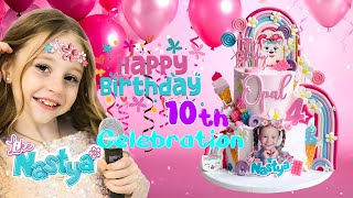 Like Nastya and her Birthday Party 10 Years Old 2024 [upl. by Metabel355]