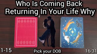 Who Is Coming BackReturning In Your Life amp Why Hindi Tarot Reading Pick A Card [upl. by Concoff251]