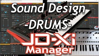 JDXI Sound Design  Drums [upl. by Mireielle]